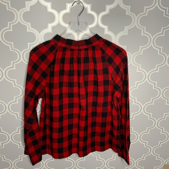 MADEWELL flannel button down shirt size small - Picture 7 of 7